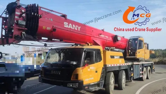 Хороший используемый кран 2020 STC55 тонны Sany All Terrain Crane Truck Crane