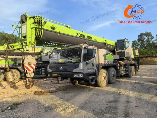 ZTC 55TON использовали краски для грузовиков, Zoom Lion550H Mobile Cranes, Строительные машины.