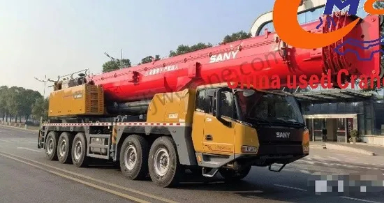 Разумная цена 2024 Sany 160-тонного SAC1600C8-8 использовал кран грузовика в новом состоянии. Запросы приветствуются.