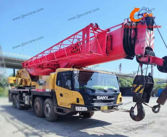 Используемый Crane 2020 STC55 TON SANY ALL LEARRUN CRANE CRANE CRANE Используется мобильный кран