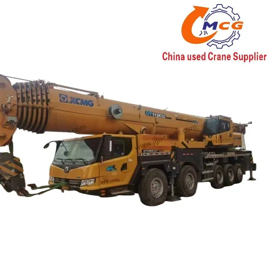 Используемый грузовик Crane 2022 XCMG110K8C 110 тонн крана в хорошем состоянии