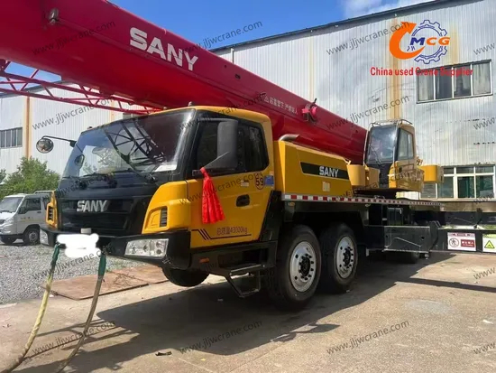 Высококачественный подержанный кран 2022 STC55 TON SANY ALL LEARRUN CRANE CRANE CRANE