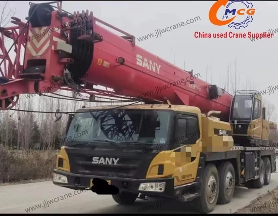 Используемый Crane 2019 STC55 TON SANY ALL LEARRUN CRANE CRANE CRANE Используется мобильный кран