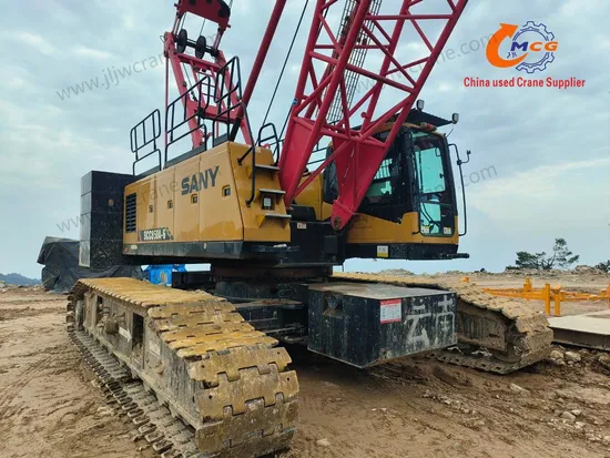 Используемый Crawler Crane SCC850 SANY 85 TON использовал Crane Mobile Crane